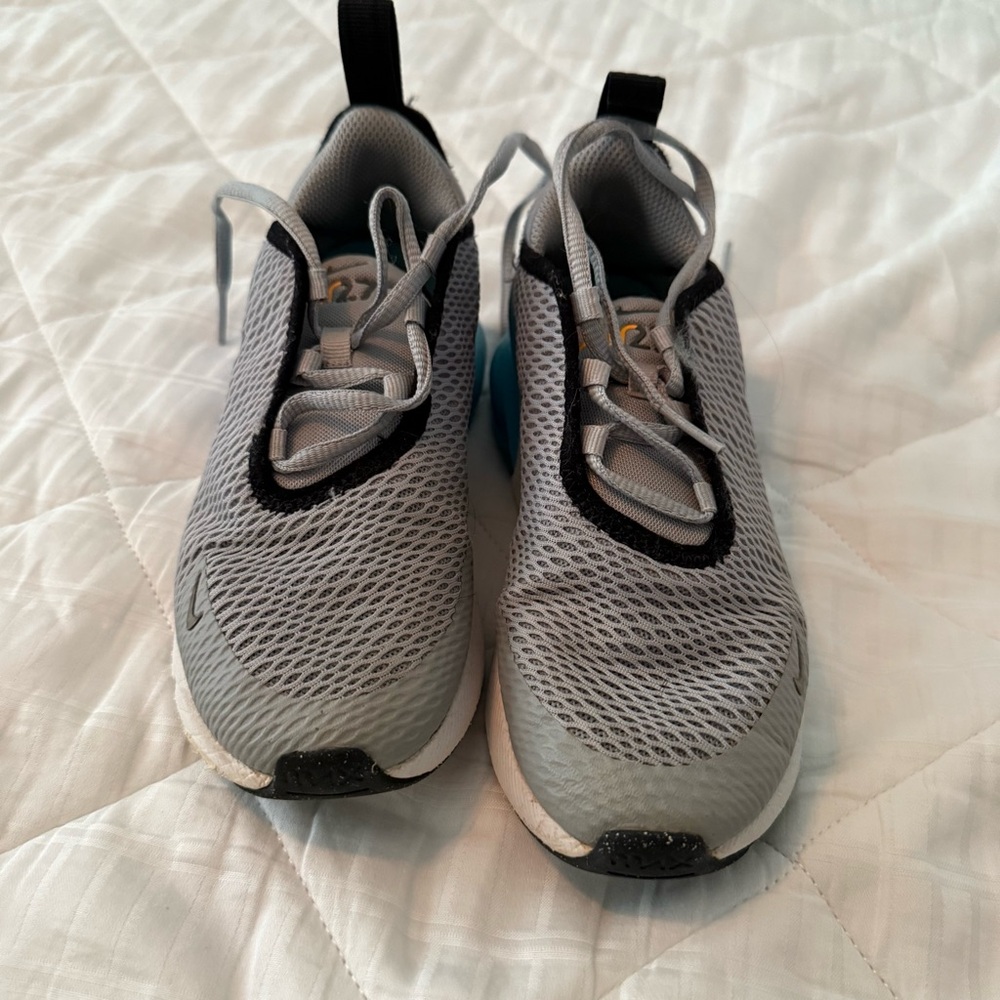 Nike Kids Gray and Black Sneakers